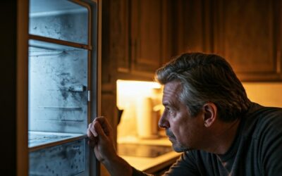 Fixing Fridge Interior Lights Damaged by Wildfire Residue